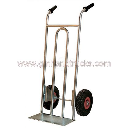 Portacasse zincato cerchi nylon ruote pneumatiche