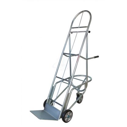 "Bicicletta" zincata portacasse altezza regolabile