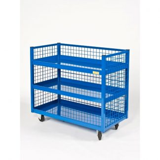 Carrello Monoblocco porta oggetti a 3 Piani