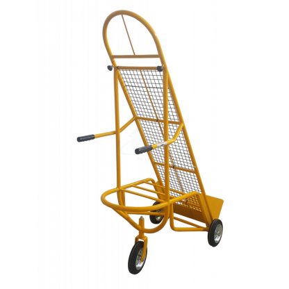 Carrello Portacasse con altezza regolabile con rete di appoggio - Mod. Bicicletta