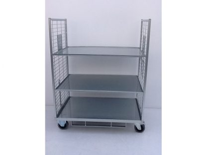Carrello Roll Picking delle merci  gancio e barra timone