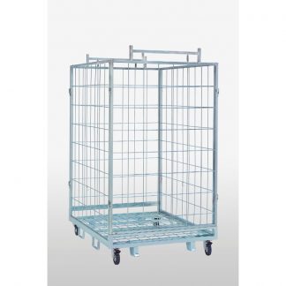 Carrello Rollbox GV in rete movimentazione stoccaggio merci