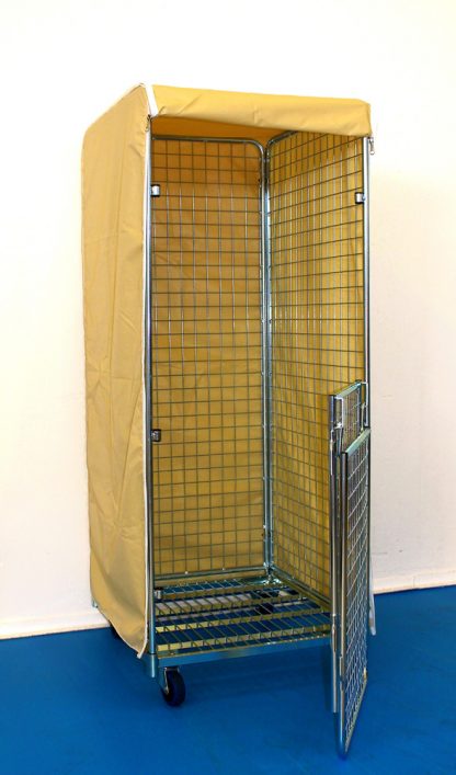 Carrello Rollcontainer LUXURY 4 pareti per biancheria