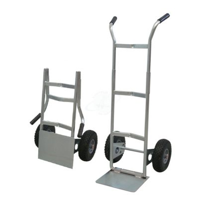 Carrello pieghevole zincato ruote antiforatura