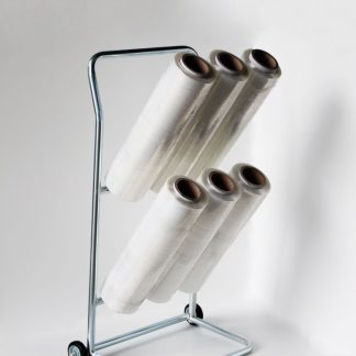 Carrello porta rotoli film estensibile|Carrello porta rotoli film estensibile