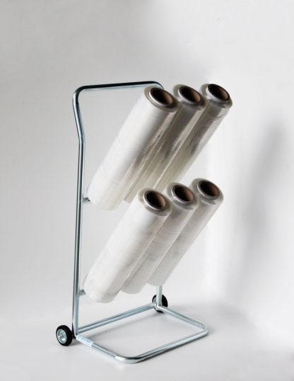 Carrello porta rotoli film estensibile|Carrello porta rotoli film estensibile