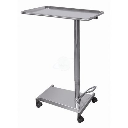 Carrello servitore per sala operatoria in acciaio INOX AISI 304