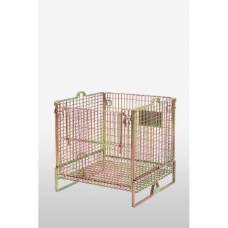 Cesta metallica ripieghevole movimentazione di merci cubos|Cesta metallica ripieghevole movimentazione di merci cubos