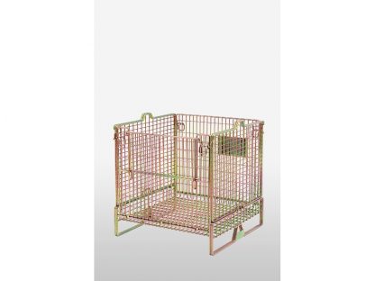 Cesta metallica ripieghevole movimentazione di merci cubos|Cesta metallica ripieghevole movimentazione di merci cubos