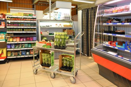 Carrello pianale per spesa extra lungo KM203110