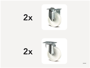 5000 | Replacement nylon castors