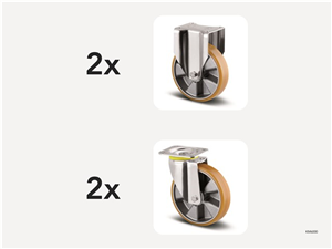 6000 | Replacement heavy load castors