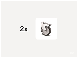 KM1000-1 | Replacement castors 100 mm