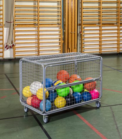 Carrello in rete richiudibile per per giocattoli / palloni KM199