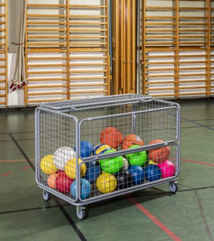 Carrello in rete richiudibile per per giocattoli / palloni KM199