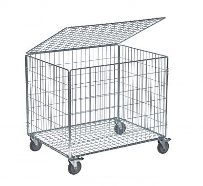 Carrello in rete galvanizzato per diverse applicazioni KM4404-K