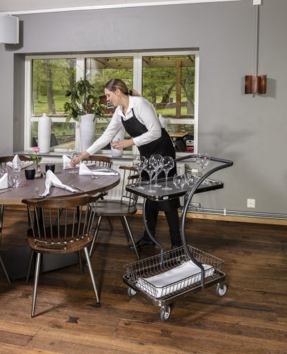 Carrello porta vivandedue ripiani KM96200