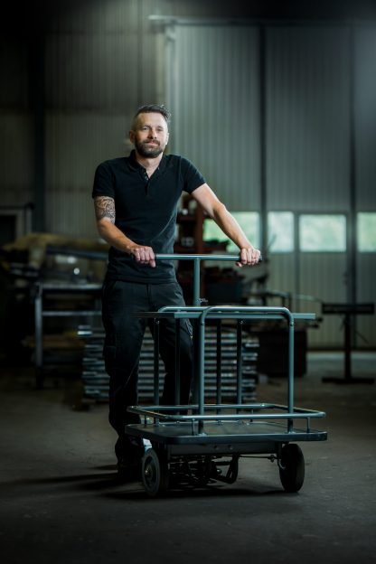 Scooter piattaforma KM07350-ERGO ruote antiforatura