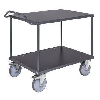 Carrello di servizio in varie dimensioni con o senza freno KM337-3B-ERGO