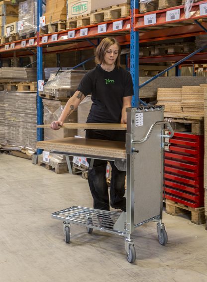 Carrello contenitore spesa ergonomico KM4202-F-ERGO