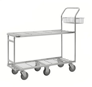 Carrello pianale per spesa extra lungo KM203110