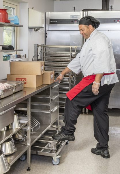 Carrello a piattaforma in acciaio inox KM60360 C2