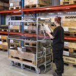 Grande carrello porta tutto flessibile per carichi pesanti KM600-L17