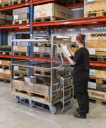 Grande carrello porta tutto flessibile per carichi pesanti KM600-L17