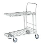 Carrelli contenitore spesa in rete metallica KM4202-E