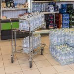 Carrelli contenitore spesa in rete metallica KM4202-E