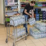 Carrelli contenitore spesa in rete metallica KM4202-E