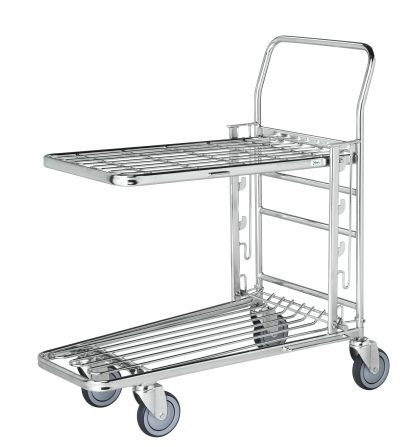 Carrelli contenitore spesa in rete metallica KM4202-E3B