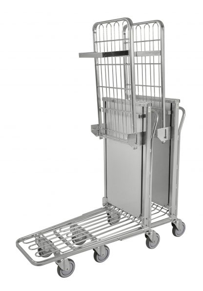 Carrelli contenitore spesa in rete metallica KM4202-F