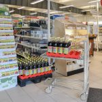 Carrelli contenitore spesa in rete metallica KM4202-F