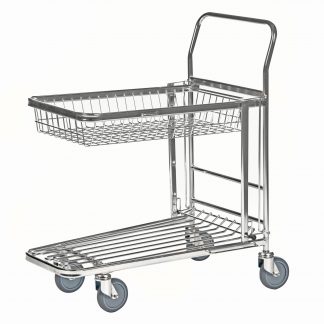 Carrelli contenitore spesa in rete metallica KM4202-K