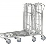Carrelli contenitore spesa in rete metallica KM4202-K