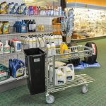 Carrelli contenitore spesa in rete metallica KM4202-K
