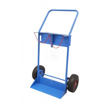 Portabombole biposto lt.40/50 con Ruote Pneumatiche e maniglione