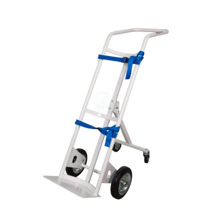 Portabombole monoposto per ambienti sanitari lt 40/50 trasformabile