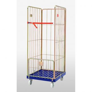 RollBox Base Plastica Imbullonato 3 pareti ed una paretina anteriore