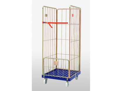 RollBox Base Plastica Imbullonato 3 pareti ed una paretina anteriore