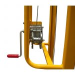 sollevamento massimo mm 1600 con piastra