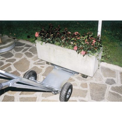Carrello Per trasporto piante e fiori zincato