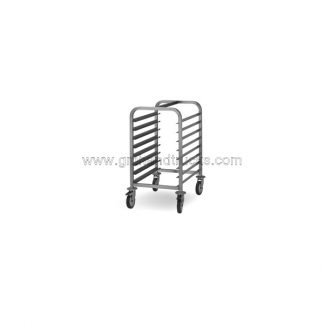 Carrello portateglie pasticceria 8 portate 400 x 600 mm saldato