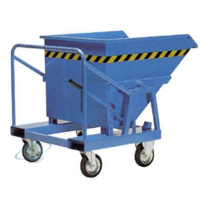 Carrelli Benna contenitori basculante ribaltabile 120° 400 lt