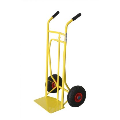 Carrelli porta sacchi entry level con doppia pedana ruote pneumatiche chiuso