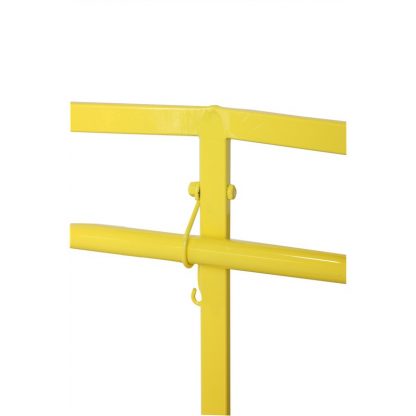 Carrelli porta sacchi entry level con doppia pedana ruote pneumatiche particolare