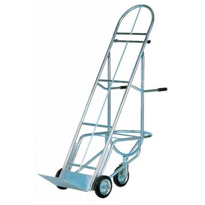 Carrelli ortofrutta a bicicletta zincati altezza regolabile ruote gomma piena