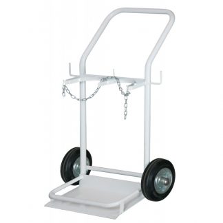 Carrelli portabombole biposto senza cassetta bianco litri 14