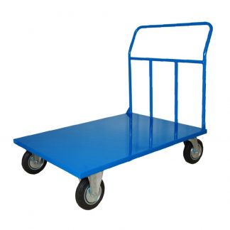 Carrelli pianale 800 x 1200 con sponda 4 ruote girevoli freno